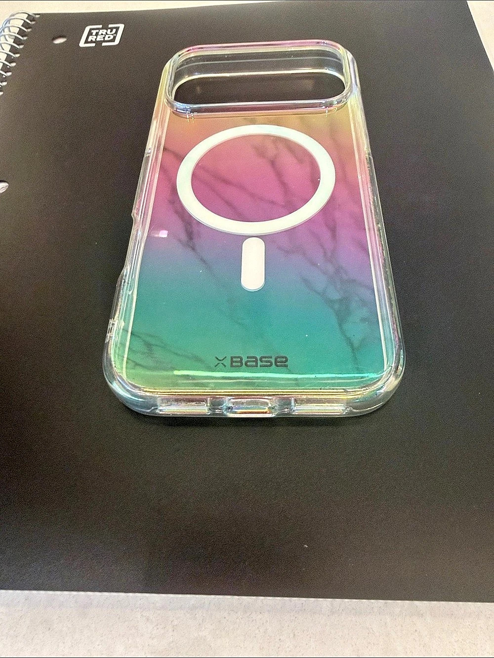 17 pro max XBASE MagSafe-Compatible Multicolor & Clear Phone Case